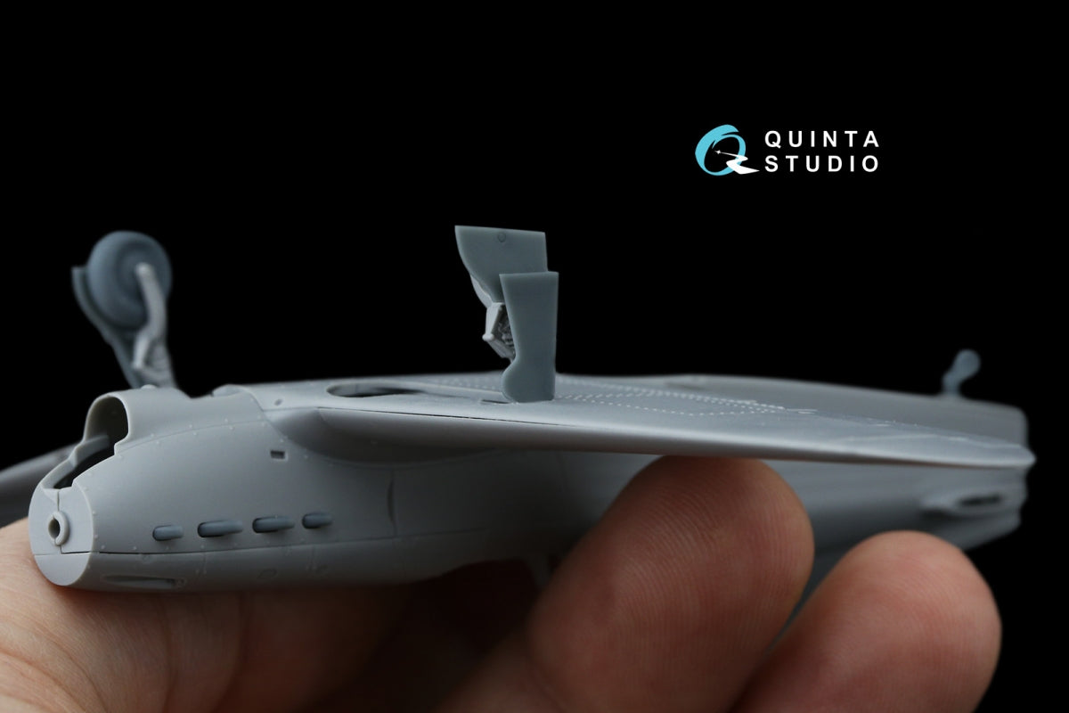 Quinta Studio QT72015 Yak-1 Undercarriage covers (Zvezda) 1/72 – zdjęcie 3