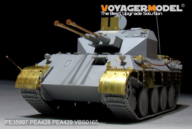 Voyager Model PE35997 WWII German FlaKPanzer V COELIAN Basic For TAKOM 2105 1/35 – zdjęcie 2