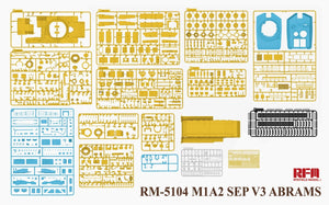 Rye Field Model 5104 M1A2 SEP V3 Abrams 1/35 – image 3