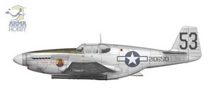 Arma Hobby 70075 P-51B Mustang Chine, Birmanie, Inde 1/72 – image 4
