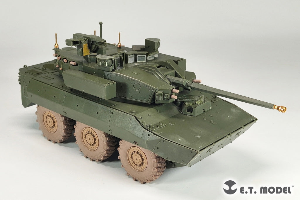 E.T. Model P35-167 Modern French AMX-10RCR Tank Destroyer Sagged wheels 1/35 – zdjęcie 7