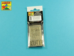 Aber 16029 Handles for towing ropes and tensioning the tracks of Tiger I and King Tiger tanks 1/16
