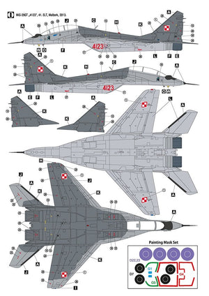 Hobby 2000 48025 MiG-29UB Polish Air Force 1/48 – zdjęcie 4