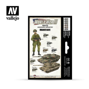 Vallejo 70223 WWIII NATO Armour &amp;amp; Infantry 6x17ml – Bild 2