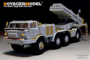 Voyager Model PE35900 Modern Russian 9P140 TEL of 9K57 Uragan(BM-27) MLRS Basic For TRUMPETER 1/35 – zdjęcie 5