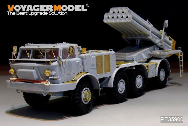 Voyager Model PE35900 Modern Russian 9P140 TEL of 9K57 Uragan(BM-27) MLRS Basic For TRUMPETER 1/35 – zdjęcie 5