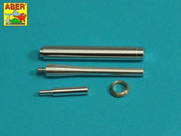 Aber 16 L-21 German barrel 50mm KwK 38L/42 forPz.Kpfw.IIIAusf.G,H,J (early) / Lufa 50mm KwK 38L/42 do czołgu Panzer III G,H,J wczesny 1/16 – zdjęcie 2