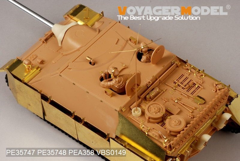 Voyager Model PEA358 WWII German Jagdpanzer IV Schurzen (For TAMIYA) 1/35 – zdjęcie 3