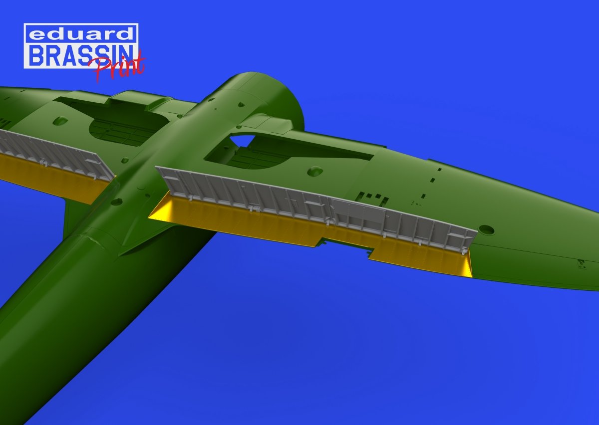 Volets d'atterrissage Eduard 648686 Tempest Mk. II - Impression EDUARD/SPECIAL HOBBY - Échelle 1/48