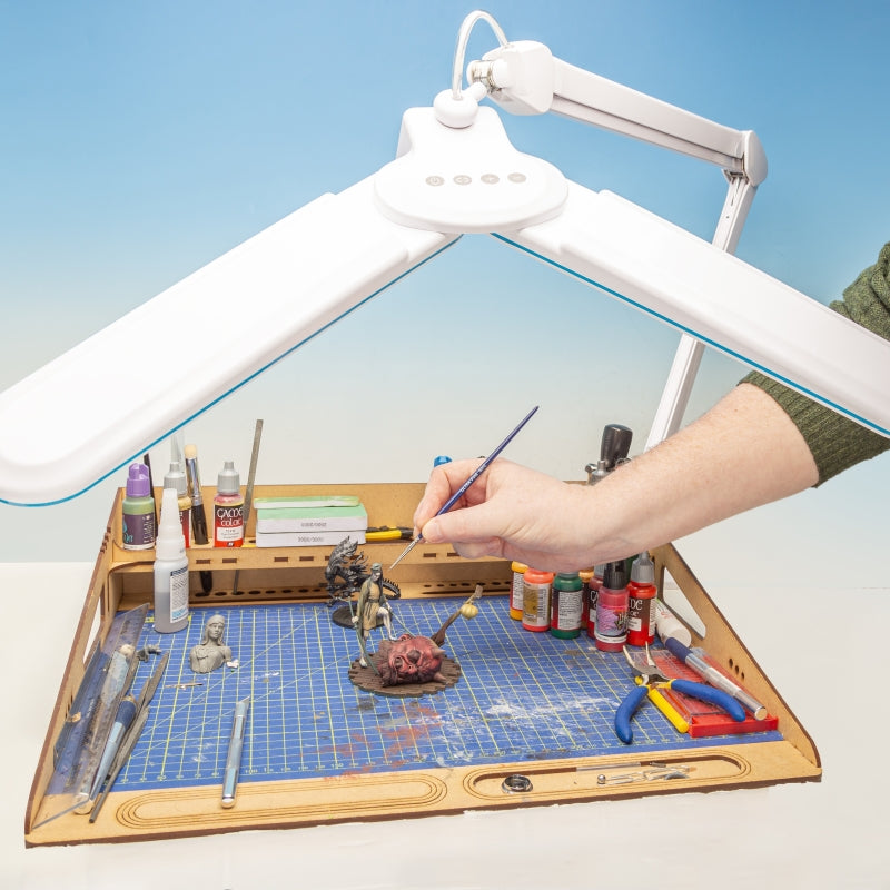 Lightcraft LC8020LED Double-Headed Versatile Task Lamp – immagine 3