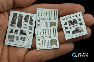 Quinta Studio QD48245 F-4EJ Kai 3D-Printed &amp;amp; coloured Interior on decal paper (ZM SWS) 1/48 – zdjęcie 15