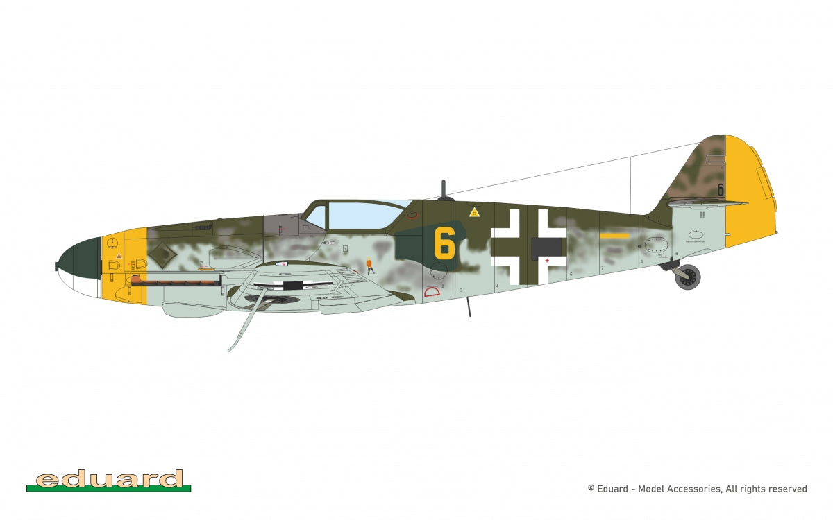 Eduard 70164 Bf 109G-10 WNF/ Diana ProfiPACK Edition 1/72 – zdjęcie 15
