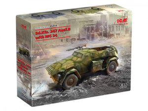 ICM 35112 Sd.Kfz. 247 Ausf.B with MG 34 machine gun 1/35 – zdjęcie 2