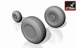 Armory Models AW48306 A-20A Boston wheels, early 1/48 – zdjęcie 3