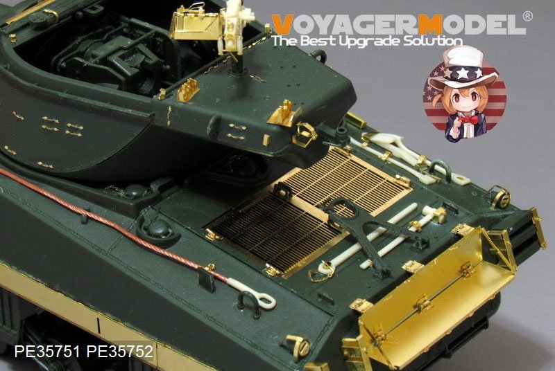 Voyager Model PE35751 WWII U.S.Army M36B1 GMC Tank Destory Basic (For ACADMY 13279) 1/35 – Bild 3