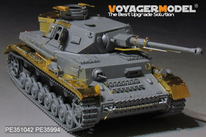 Voyager Model PE351042 WWII German Pz.Kpfw.IV Ausf.F2 Basic For Border BT-003 1/35 – zdjęcie 9