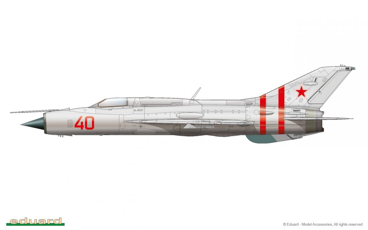 Eduard 8236 MiG-21PF 1/48 – zdjęcie 13