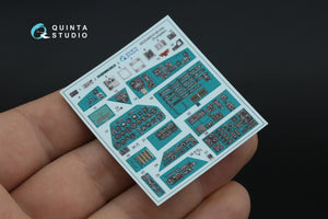 Quinta Studio QDS-48570 Mi-24A 3D-Printed &amp;amp; coloured Interior on decal paper (Trumpeter) (small version) 1/48 – zdjęcie 6