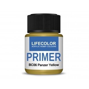 Lifecolor BC06 Acrylic Primer Panzer Yellow 22ml – zdjęcie 2