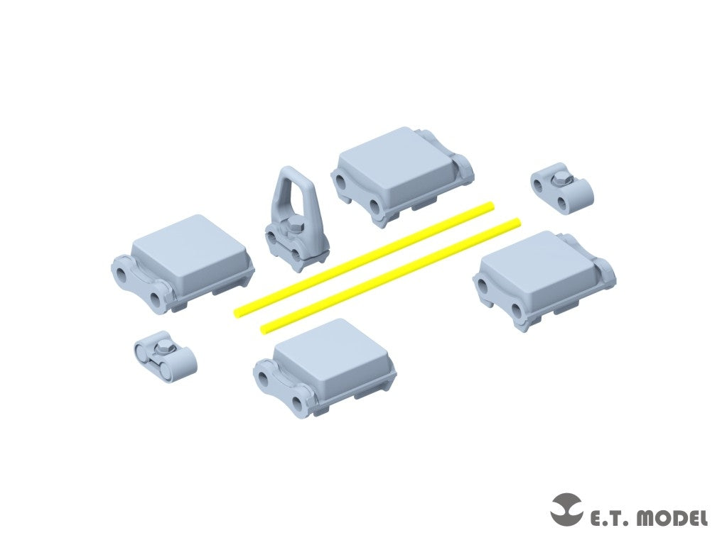 E.T. Model P35-407 Russian T-72 MBT Family Workable Track Type 1 3d Printed 1/35 – zdjęcie 2