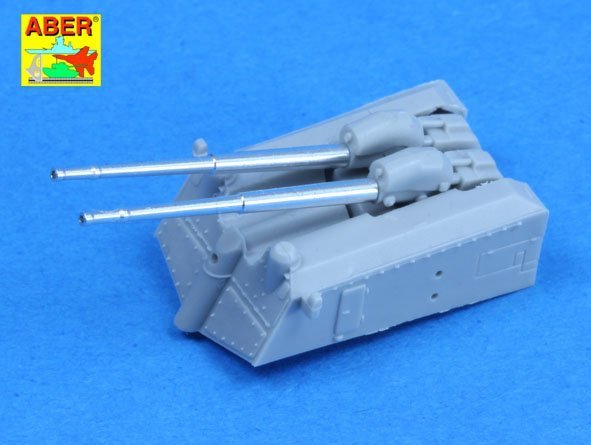 Aber 200L-04 Set of barrels for Bismarck 380mm x 8, 150mm x 12, 105mm x 16 37mm x 16, 20mm x 22 1/200 – image 6