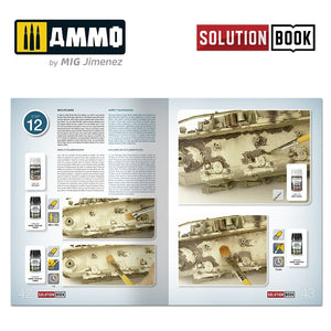 Ammo of Mig 6527 How to Paint WWII German Mid-War Vehicles SOLUTION BOOK 21 (Multilingual Book) – zdjęcie 4