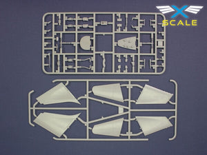 X-Scale 144008 B707-124 Long Range Narrow Body Airliner Continental 1/144 – zdjęcie 9