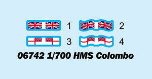Trumpeter 06742 HMS Colombo 1/700 – zdjęcie 3