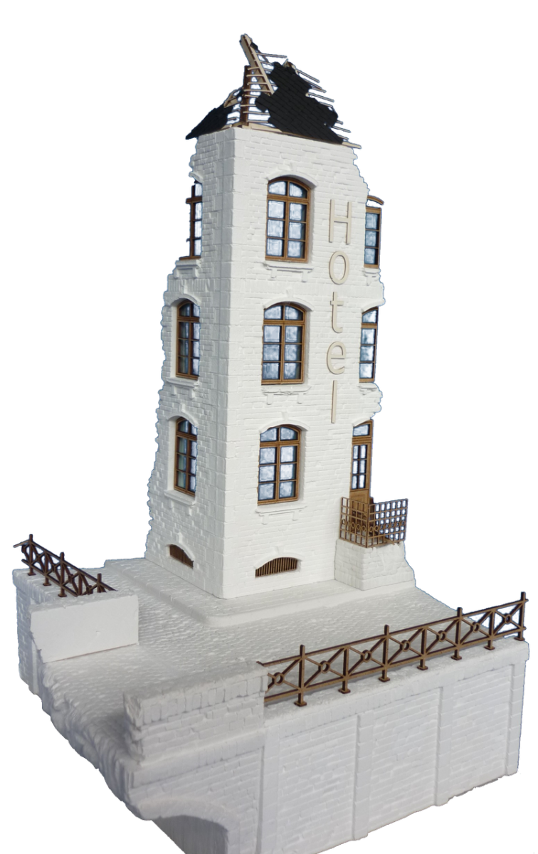RT-Diorama 35278 Diorama-Base: &amp;quot;The Hotel&amp;quot; 1/35 – image 2