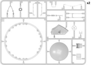 MiniArt 40003 SPHERICAL FIGHTING VEHICLE. TsAMO PROJECT. INTERIOR KIT 1/35 – zdjęcie 7