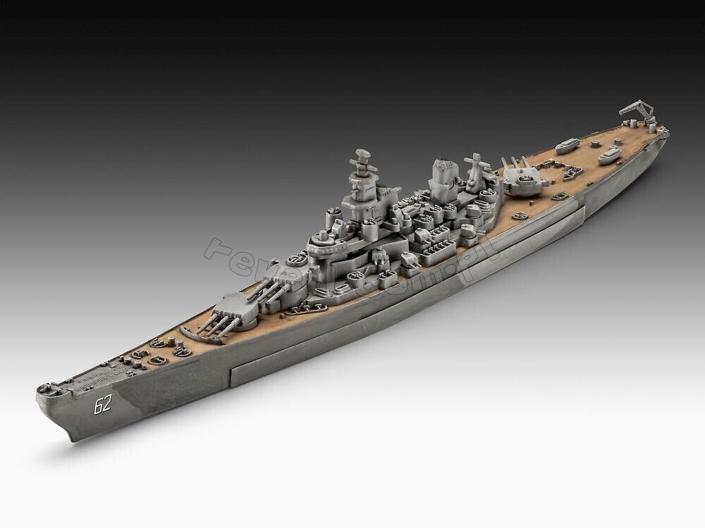 Revell 65183 USS New Jersey Model Set 1/1200 – image 4