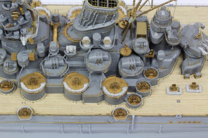 Pontos 37025FN IJN Musashi 1944 Detail up set Advanced Hinoki Tone Deck 1/350 – zdjęcie 3