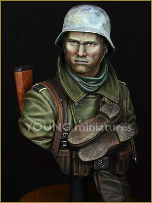 Young Miniatures YM1825 German Infantry Russian Front WWII 1/10 – zdjęcie 8