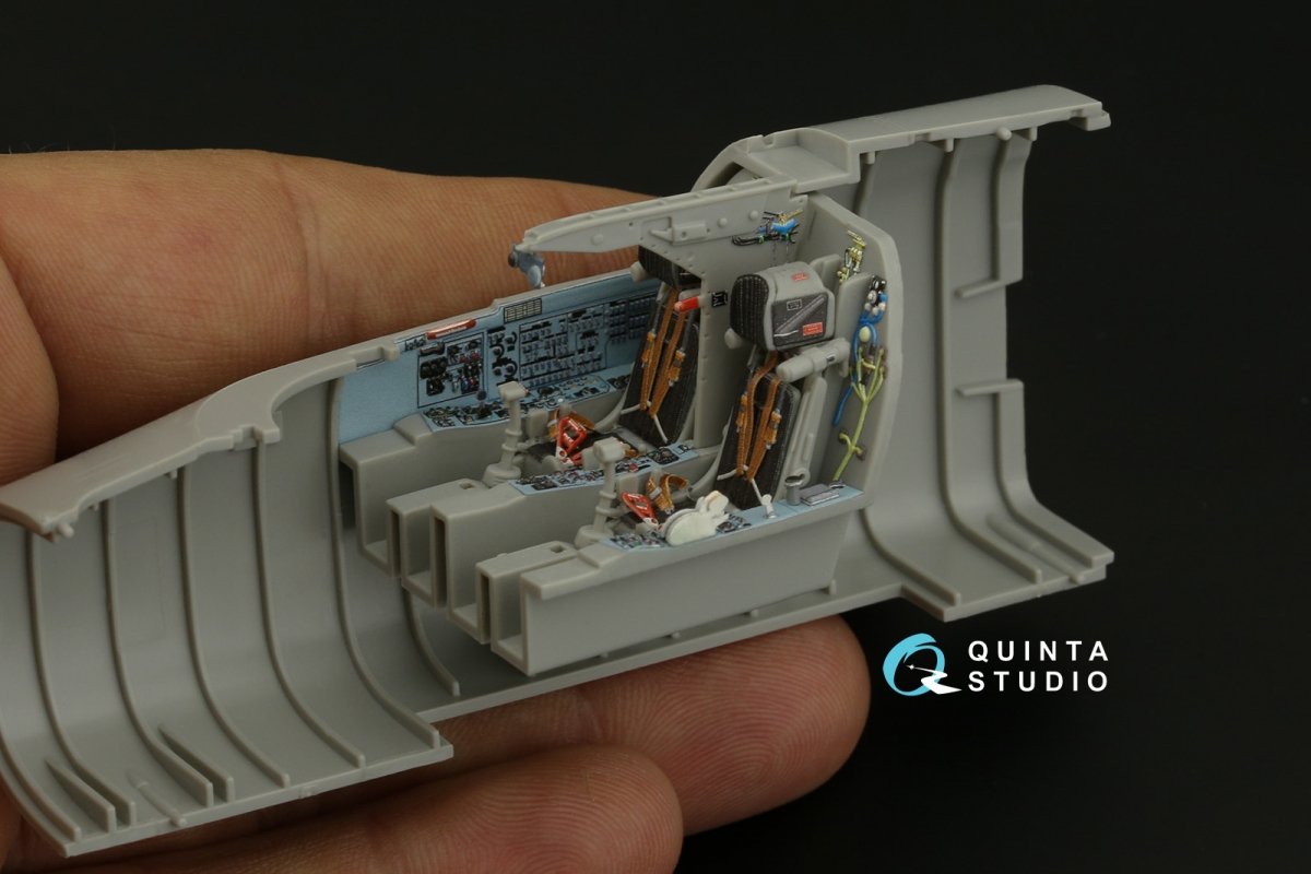 Quinta Studio QD48238 Su-24M 3D-Printed &amp;amp; coloured Interior on decal paper ( Trumpeter ) 1/48 – zdjęcie 9