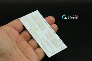 Quinta Studio QP32011 F-16 block 30/32 reinforcement plates (Tamiya) 1/32 – zdjęcie 4