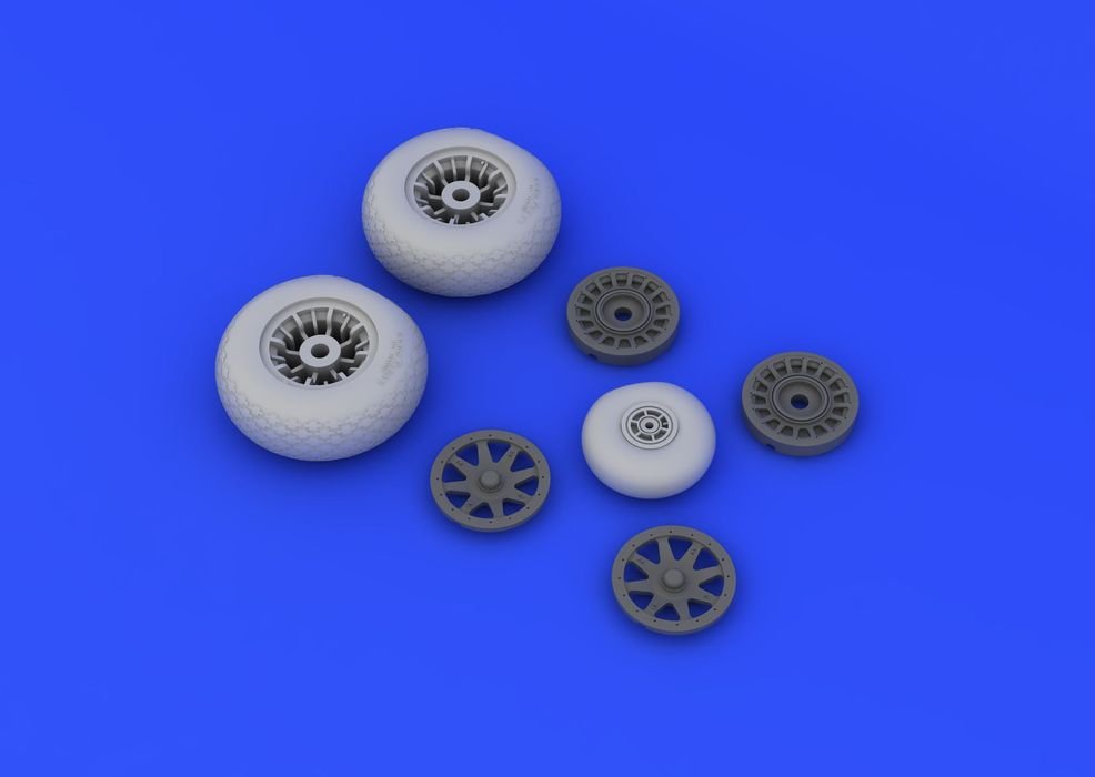 Eduard 648192 PBY-5A wheels 1/48 (REVELL) – zdjęcie 3