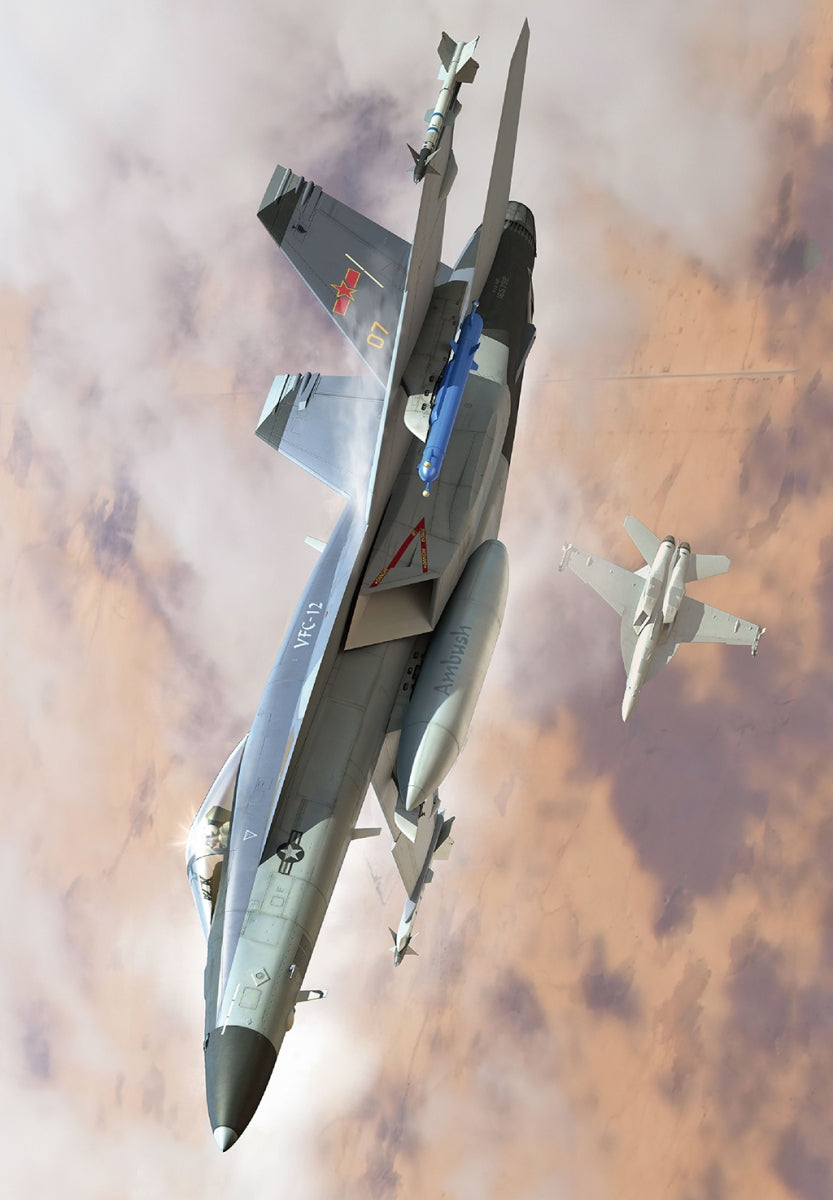Hobby Boss 85818 F/A-18E Super Hornet VFC-12 1/48