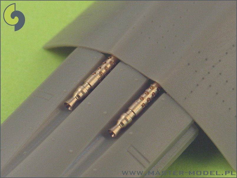 Master AM-48-017 Fw 190 A2 - A5 armament set (MG 17 barrel tips, MG FF barrels, MG 151 barrels in fairings) &amp;amp; Pitot Tube 1/48 – immagine 5