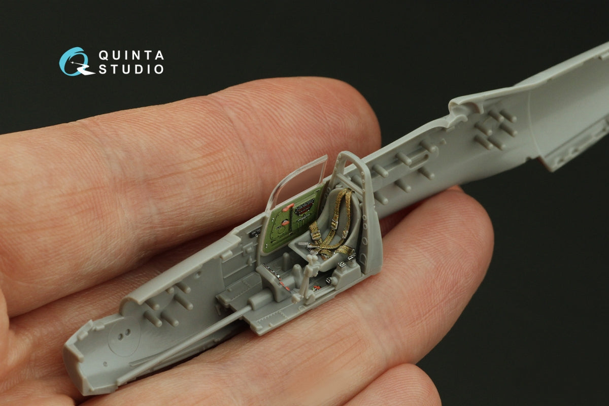 Quinta Studio QD72165 P-39Q/N Airacobra 3D-Printed coloured Interior on decal paper (Arma Hobby) 1/72 – zdjęcie 8