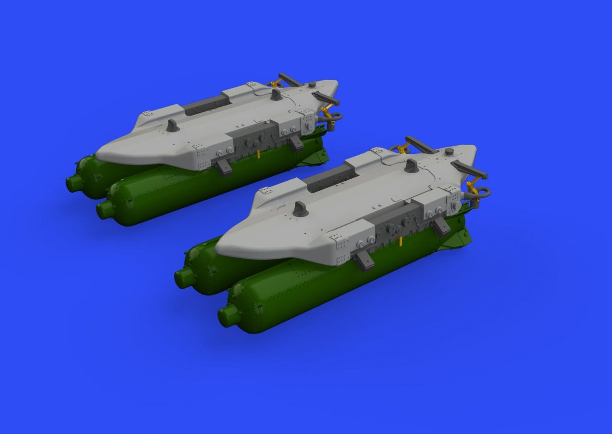 Eduard 632140 BRU-57A rack 1/32 – zdjęcie 3