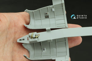 Quinta Studio QD32226 Boeing B-17G Navigator, bombardier, waist and tail gunners compartments. 3D-Printed coloured Interior (HK models) 1/32 – zdjęcie 6