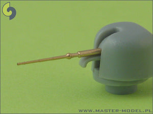 Master SM-350-035 OTO-Melara 76 mm/62 (3&amp;quot;) gun barrels (2pcs) – immagine 3