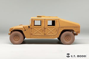 E.T. Model P35-168 Modern USA M1024/M1046 Humvee Sagged Wheels 1/35 – zdjęcie 10