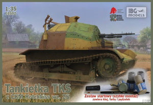 IBG E3502 TKS tankette with CMK Hotchkiss wz.25 (1/35)