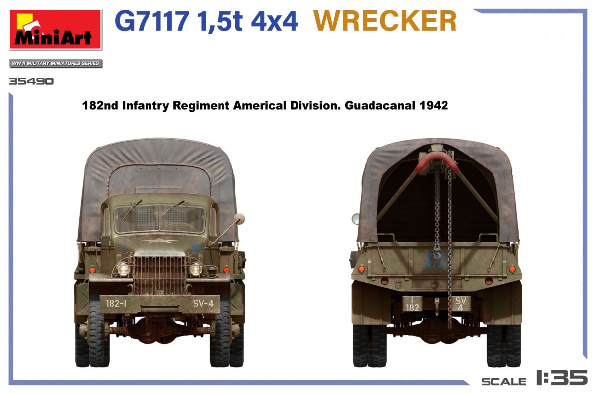 MiniArt 35490 G7117 1,5t 4x4 Wrecker 1/35 – zdjęcie 10