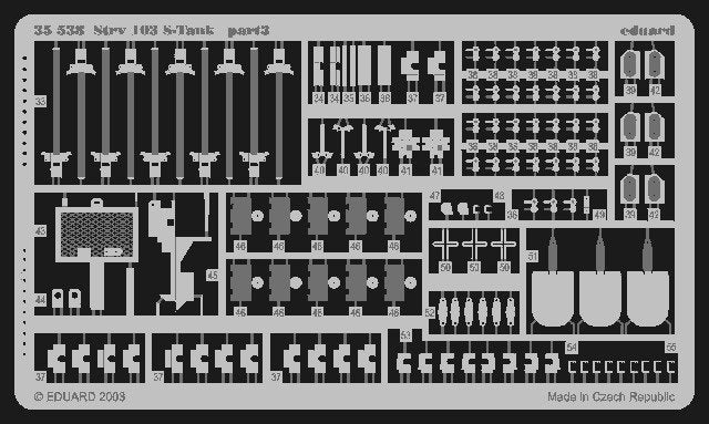 Eduard 35538 Strv.103 S-Tank 1/35 Trumpeter – image 2