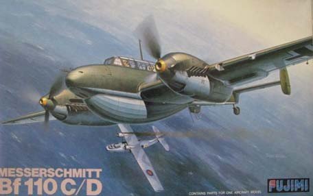 Fujimi 31002 Messerschmitt Bf 110C/D 1/48