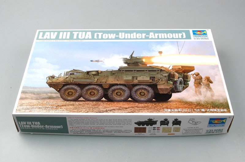 Trumpeter 01558 LAV III TUA (Tow-Under-Armour) 1/35 – zdjęcie 2