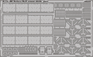 Eduard 36173 IDF Merkava Mk. IV armour shields 1/35 Hobby Boss – zdjęcie 2