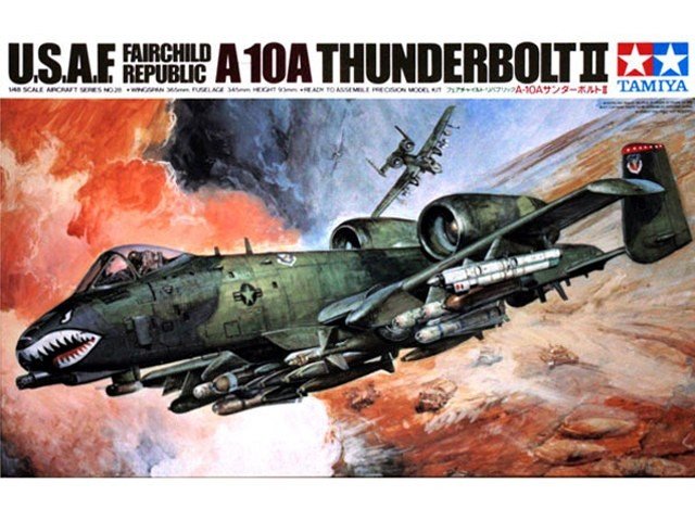 Tamiya 61028 Fairchild Republic A-10A &amp;quot;Thunderbolt II&amp;quot; 1/48